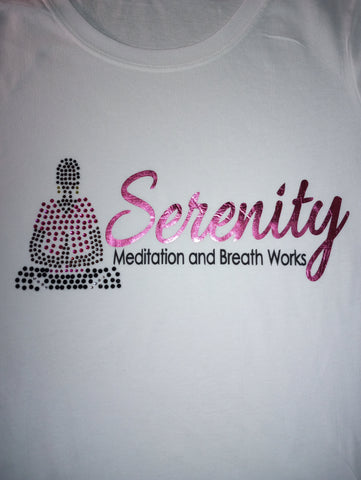 SERENITY MEDITATION BLING - BELLA 6004 SLIM FIT SS SCOOP