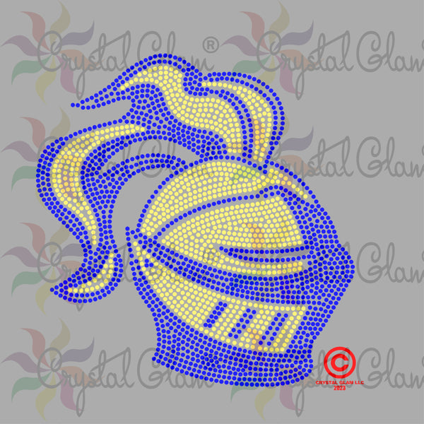 KNIGHT HEAD #2 MASCOT Rhinestone Digital Download