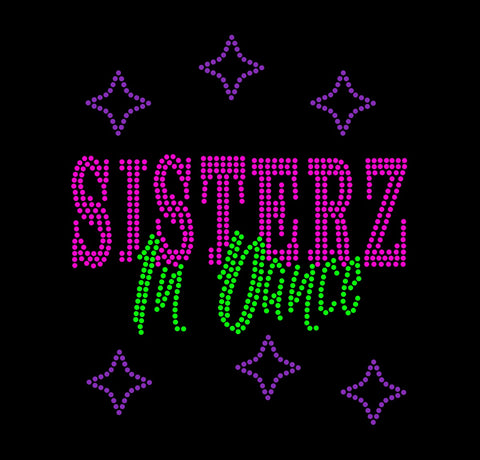 SISTERS IN DANCE LOGO WORDS ONLY  Transfer