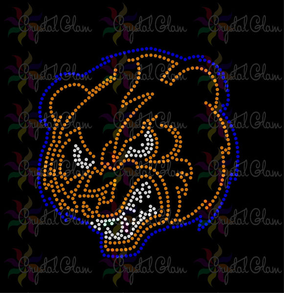 BEAR #4 Rhinestone Transfer