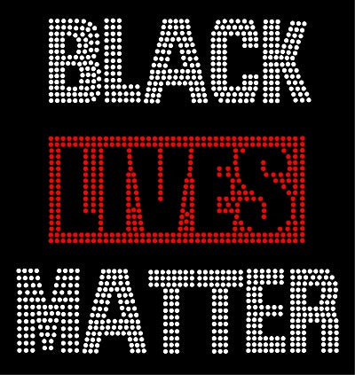 BLACK LIVES MATTER #2 Rhinestone Transfer