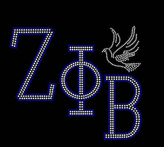 ZETA PHI BETA #1 RHINESTONE Download File