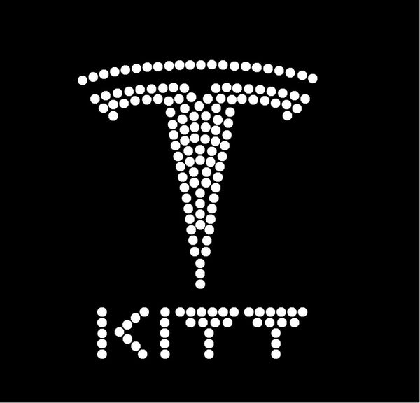 KITT TESLA Rhinestone Transfer Set