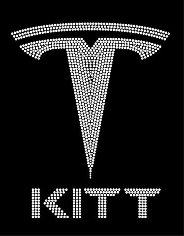 KITT TESLA Rhinestone Transfer Set