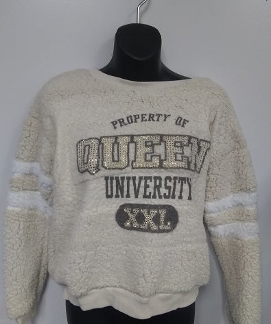 QUEEN UNIVERSITY SHERPA PULLOVER