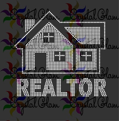 Realtor #2 Rhinestone Transfer