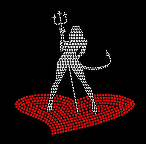 SEXY DEVIL HEART RHINESTONE Download File