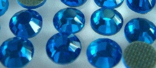 2mm (SS06) CAPRI BLUE RHINESTONES