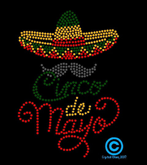 CINCO DE MAYO RHINESTONE Download File