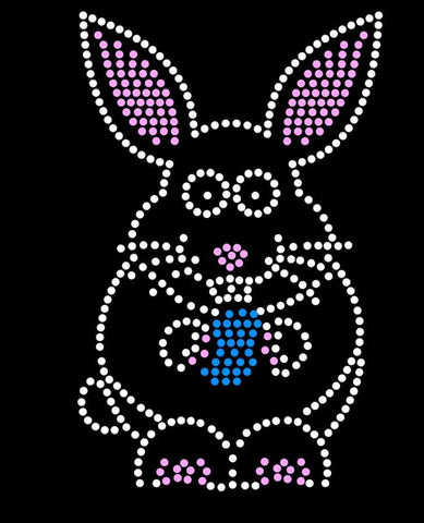 EASTER BUNNY Rhinestone Download File