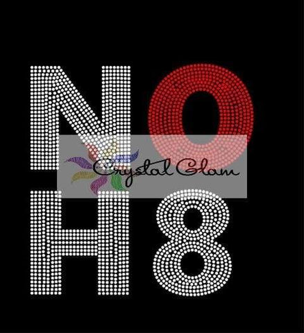 NO H8 Rhinestone Download File