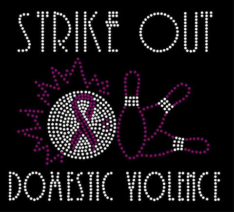 STRIKE OUT DOMESTIC VIOLENCE Rhinestone Download File